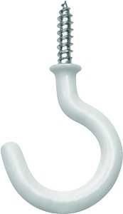 50352 WHT VINYL CUP HOOK 7/8