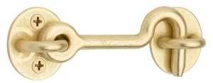 N700-154 HOOK BRUSHED GOLD 4IN
