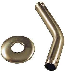 89182 SHOWER ARM W/FLNG 6 NICL