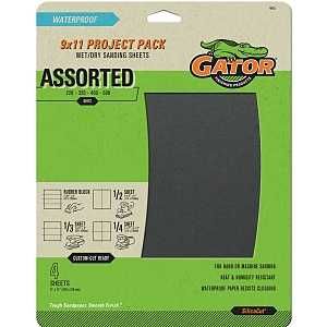 4475 WTRPRF 9X11 AST GRITS 4PK