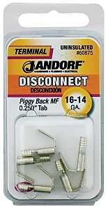 60875 TERM DISC M/F PIGGYBACK