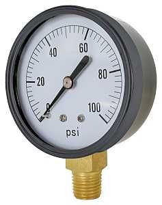 CS-1124DAB100 GAUGE 2IN FACE