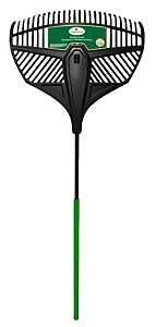 RAKE LEAF POLY W/STL HNDL 36IN