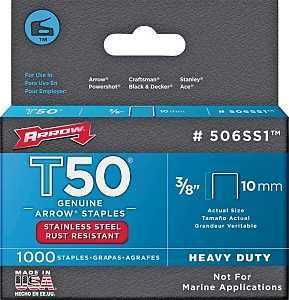 506SS1 STAINLESS STEEL STAPLES