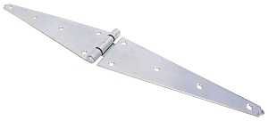 HD STRAP HINGE W/BUSH ZN 12IN