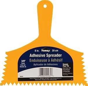00085 SPREADR ADHES 3/8VNOTCH