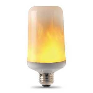 BULB CYLINDR FLICKER FLAME LED