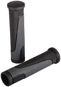 68003 HANDLEBAR GRIP BLK/GRY