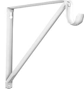RP-0044-BWT SHELF&amp;ROD BRKT WHT