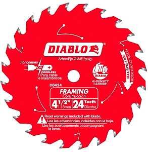 BLADE SAW FRAMING 24T 4-1/2IN