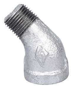 3/8 GALV 45DEG STREET ELBOW