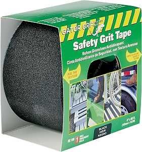 RE160 SFTY TAPE 4INX60' RL BLK