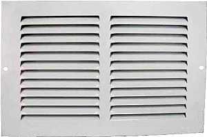 RETURN GRILLE WHITE 10IN X 6IN
