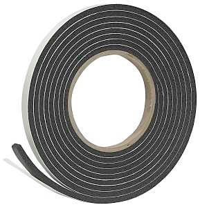 R338H BLACK FOAM TAPE 3/8X3/16