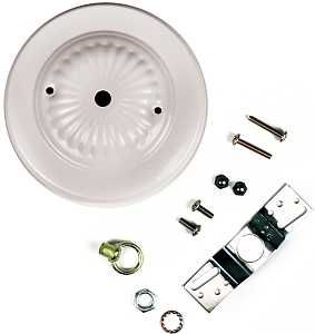 60217 KIT CANOPY 5IN WHITE FIN