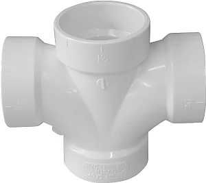 192184 DWV DBL SANITARY CRS 3"