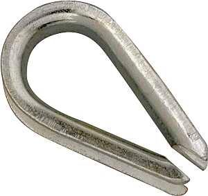T7670609 ZNC CABLE THIMBLE 1/8