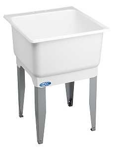 14 LAUNDRY TUB POLYP WHT 20GAL
