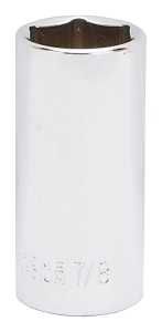 DEEP SOCKET 7/8IN 3/8DR 6PT