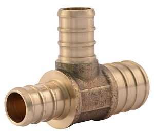 UC454LFA TEE PEX 3/4X1/2X1/2IN
