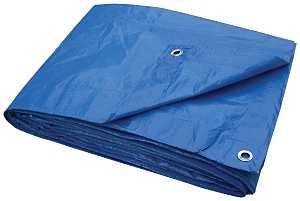 BLUE TARP 12 X 16 LIGHT DUTY
