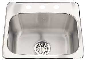 SINK SINGLE BOWL SS 19X17X8IN SINK SINGLE BOWL SS 19X17X8IN