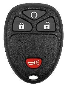 19GM907F KEY FOB 4-BTN PLASTIC