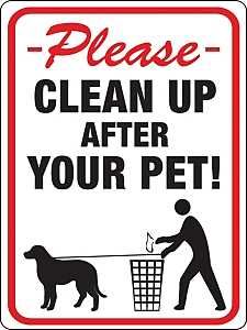 20617 CLEAN UP AFTER YOUR PET