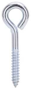 ZINC EYE SCREW 3/8X4-1/2