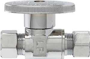 PP20064LF 3/8OD QRTR STR VLV