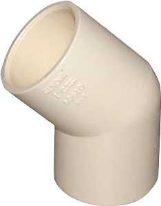 T00080D CPVC 45DEG ELBOW 1/2