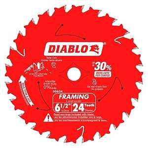 D0624X3 BLADE SAW FRMG 6-1/2IN