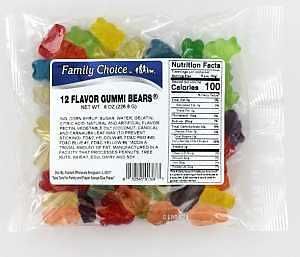 1368/1128 GUMMY BEARS 8OZ
