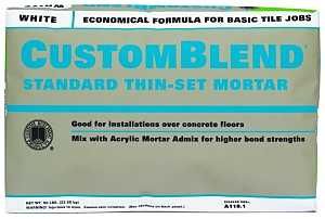 CBTSW50 WHT THNSET MORTAR 50LB