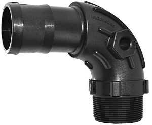 HB300SW90 ELBOW HOSE 90DEG 3IN