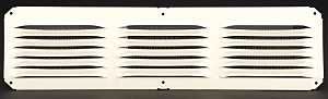 C416W WHITE ALUM CORNICE VENT