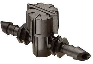 BVAL25-2S VALVE SH-OFF BLK 1/4