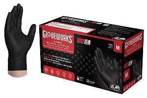 GLOVE NITRILE PWDR FR 6MIL MED