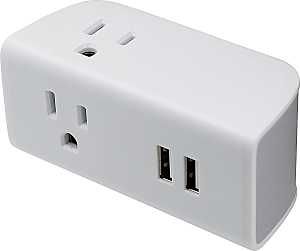 TAP 3-OUT W 2 USB PORT 2.4AMP TAP 3-OUT W 2 USB PORT 2.4AMP