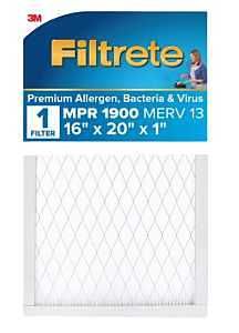 UA00-4 FILTER AIR 16X20X1IN