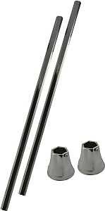 PP22680 SINK LEGS 28IN W/FLANG