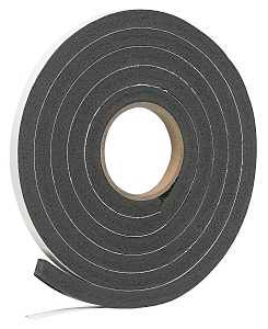 R930H TAPE FOAM BLK 1/2X9/16IN