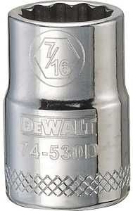 DWMT74530OSP SOCKET 3/8DR 7/16