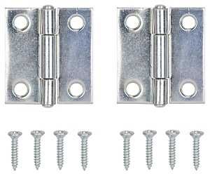 HINGE UTL ZN PLT 1-1/2X1-3/8IN