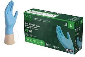 X346100 GLOVE NTR PWDFR BLU LG