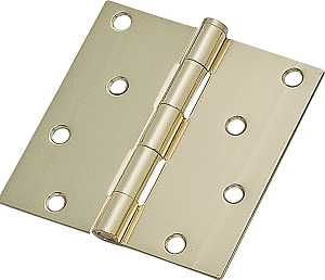 BRT BRS RES HINGE SQUARE 4IN