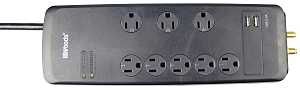 STRIP SURGE 8-OUTLET 6FT CORD