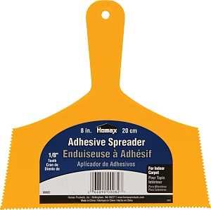 00082 SPREADR ADHES 1/8VNOTCH
