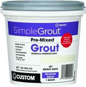 PMG381QT GROUT PREMIX WHT 1QT