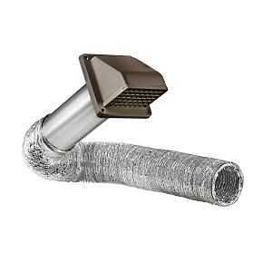 1375B BRWN HOOD VENT KIT 4X8